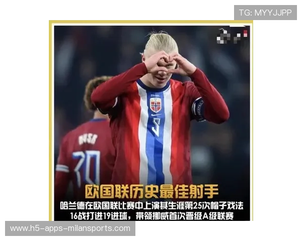 哈兰德送挪威飞跃，哈兰德在挪威影响力